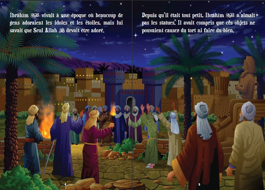 Ibrâhîm et les idoles - Histoires des Prophètes pour les Petits - Orientica AL FIL MAKTABA