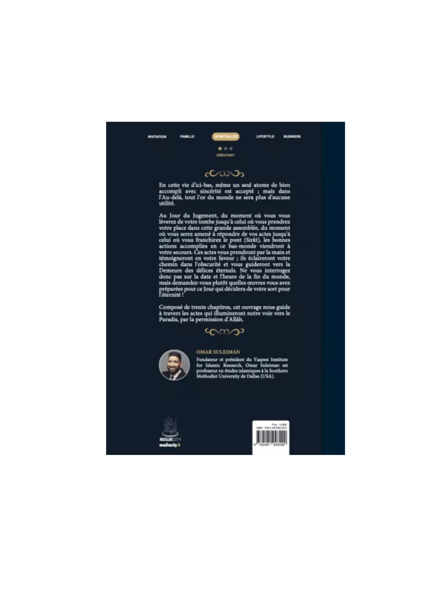 Le Jour du Jugement : 30 actes qui illumineront votre chemin - Omar Suleiman - MuslimCity AL FIL MAKTABA