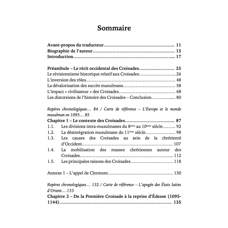 Histoire des Croisades (Tome I) - S.E Djazairi - Ribat AL FIL MAKTABA