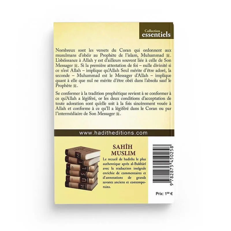 L'obeissance au Messager - Ahmad Ibn Hanbal - al-Hadîth AL FIL MAKTABA