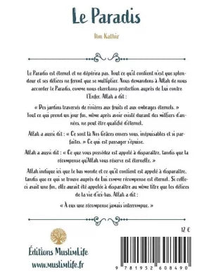 Le Paradis - Ibn Kathir - MuslimLife AL FIL MAKTABA