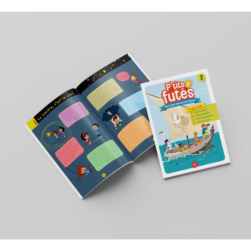 P'tits futés 2 - Mon super manuel de religion - Graines de foi AL FIL MAKTABA