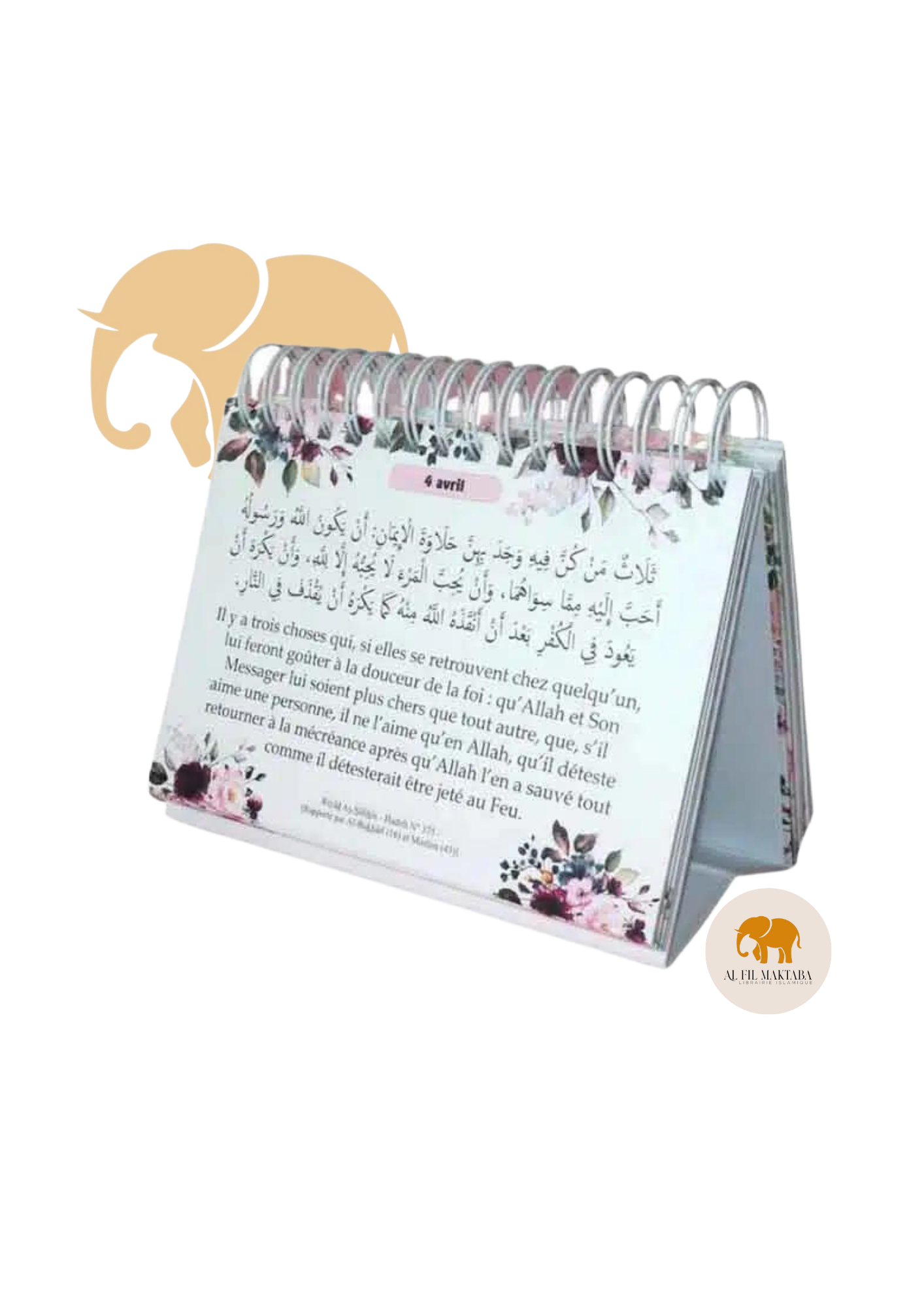 Calendrier " Un Hadith chaque jour " - Orientica AL FIL MAKTABA
