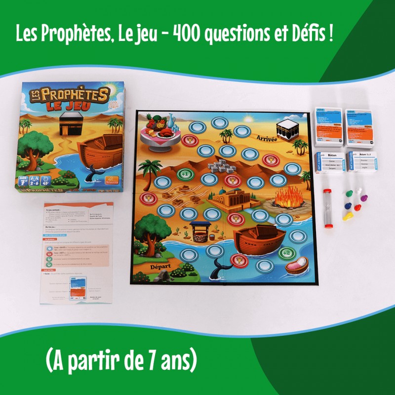 Les Prophètes, Le jeu - 400 questions et Défis ! (A partir de 7 ans) AL FIL MAKTABA