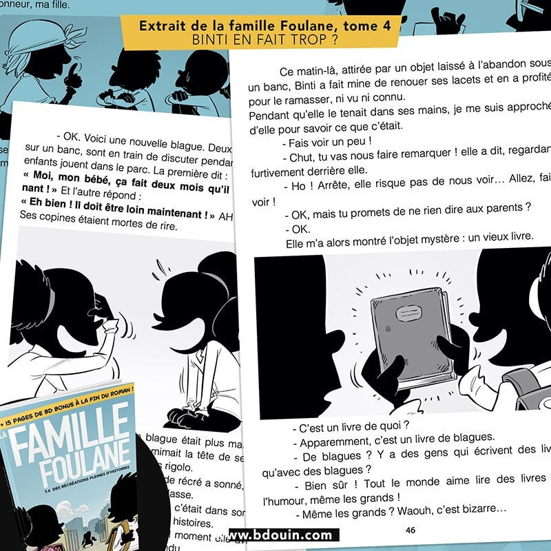 La Famille Foulane (Tome 4) - Des récréations pleines d'histoires - BDouin AL FIL MAKTABA