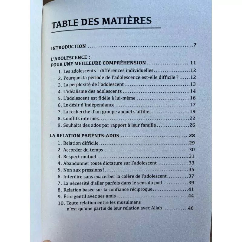 Les Ados - Les comprendre pour mieux les orienter - Dr 'Abd al-Karîm Bakkâr - Editions Al-Hadîth AL FIL MAKTABA