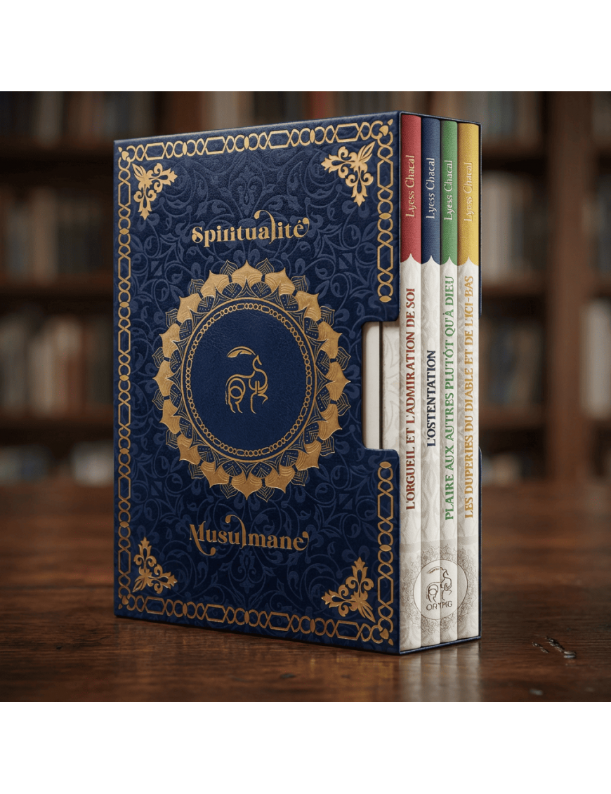 Coffret 4 livres : Les maladies du cœur en islam - Lyess Chacal - Oryms Al Fil Maktaba