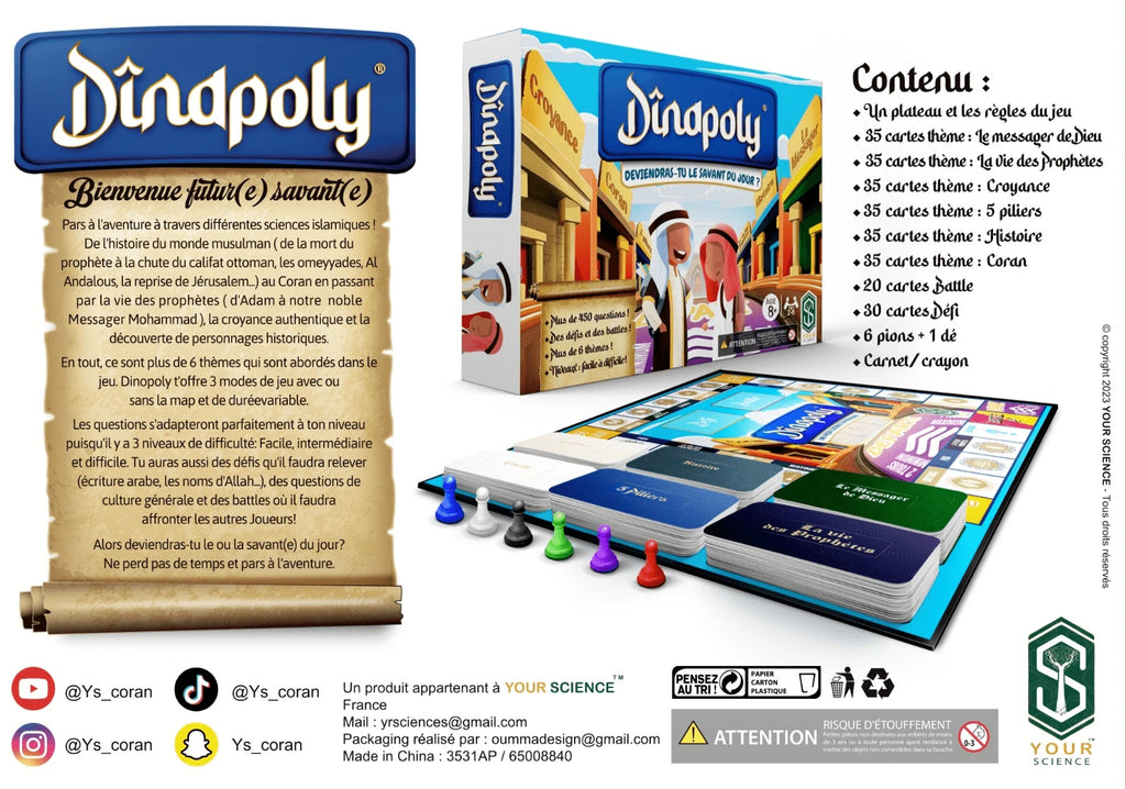 Dinopoly : deviendras-tu le savant du jour ? Your Science