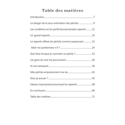 Je veux me repentir mais... - Muhammad Sâlih al-Munajjid AL FIL MAKTABA