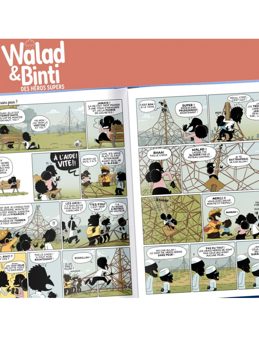 Walad et Binti T2, des héros supers - Bdouin Al Fil Maktaba