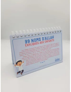99 noms d'Allah expliqués aux enfants - bleu - Tabari Al Fil Maktaba