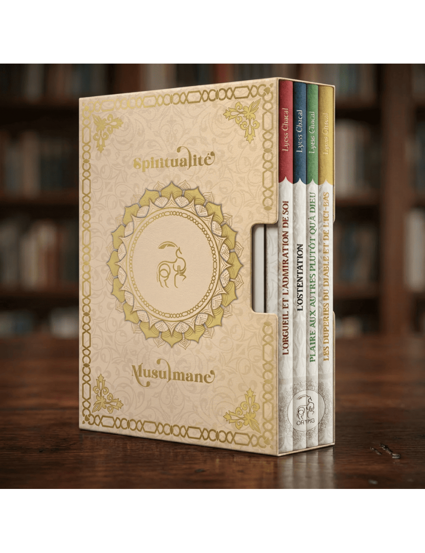 Coffret 4 livres : Les maladies du cœur en islam - Lyess Chacal - Oryms Al Fil Maktaba