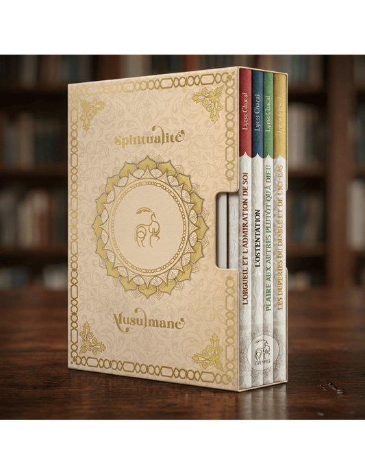 Coffret 4 livres : Les maladies du cœur en islam - Lyess Chacal - Oryms Al Fil Maktaba