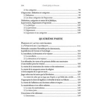 Le dogme du monothéisme - al Fawzan - al hadith AL FIL MAKTABA