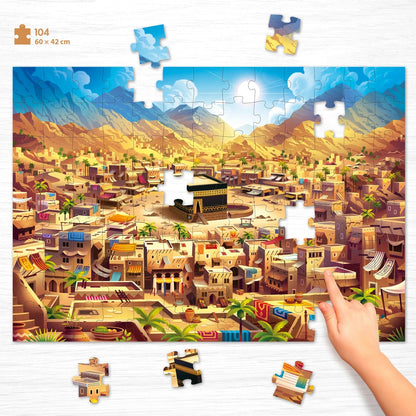 Puzzle Big Makkah - Educatfal AL FIL MAKTABA