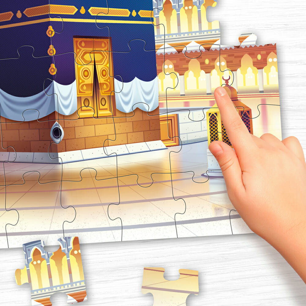 Puzzle Makkah - Educatfal AL FIL MAKTABA