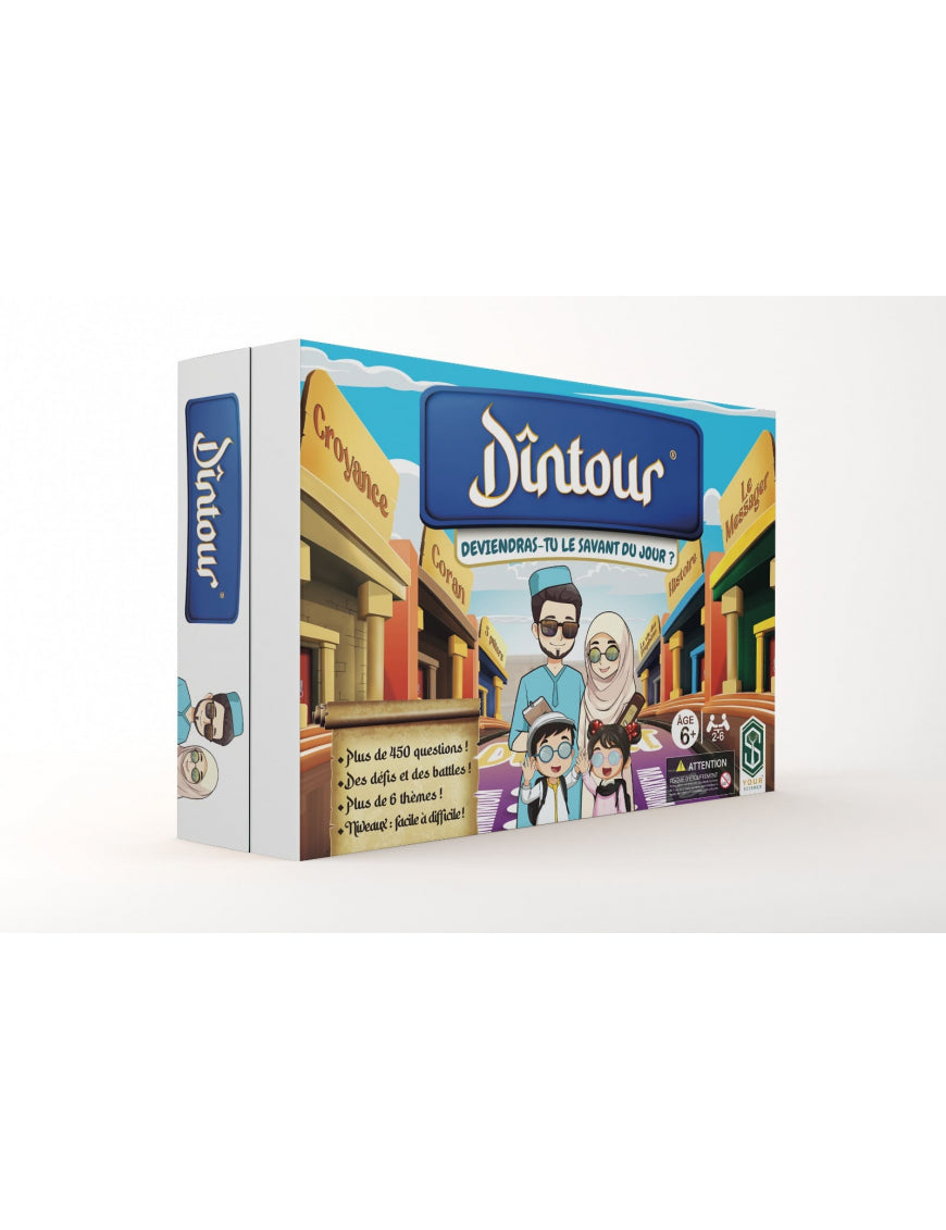 Dintour Dinopoly jeu de société islamique pour famille