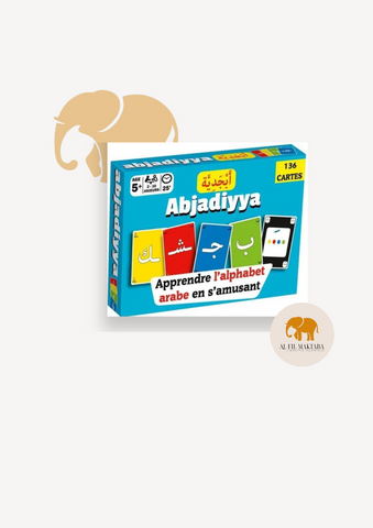 Jeu de cartes « Abjadiyya » - Apprendre l'alphabet arabe en s'amusant - Osratouna