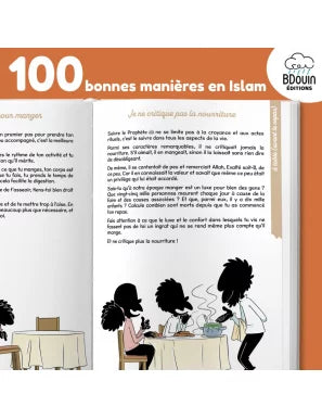 Guide illustré des 100 bonnes manières en Islam - Bdouin Al Fil Maktaba