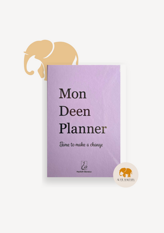 Mon Deen Planner ( 2 couleurs au choix) - Hadieth Benelux