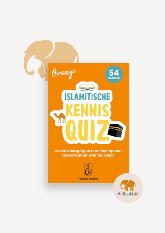 Quiz Connaissance Sur L'Islam - 54 Cartes - Hadieth Benelux (Orange)