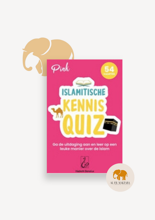 Quiz Connaissance Sur L'Islam - 54 Cartes - Hadieth Benelux (Rose)